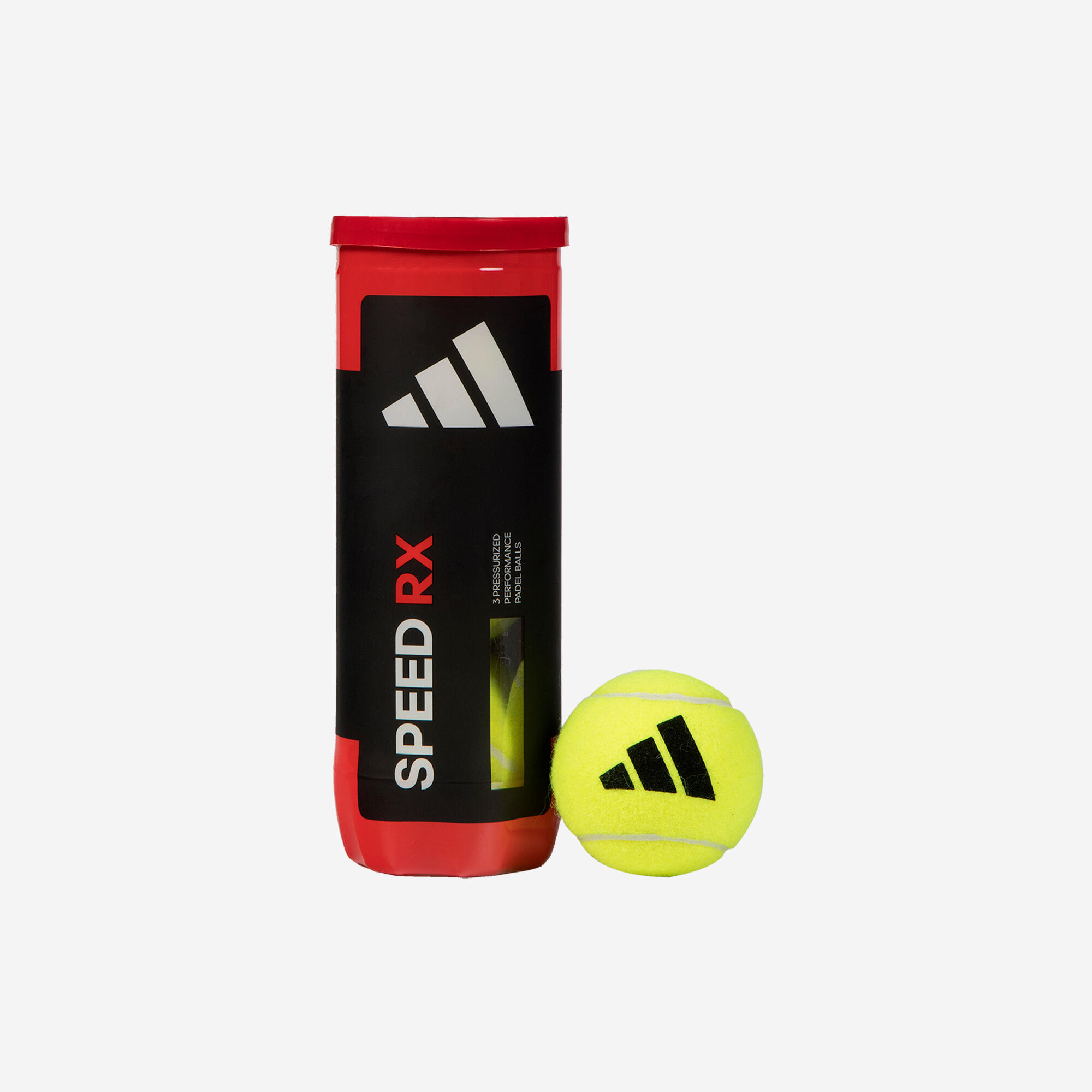 Carton de 24 tubes de 3 balles de padel pressurisées - Adidas Speed RX 2/5