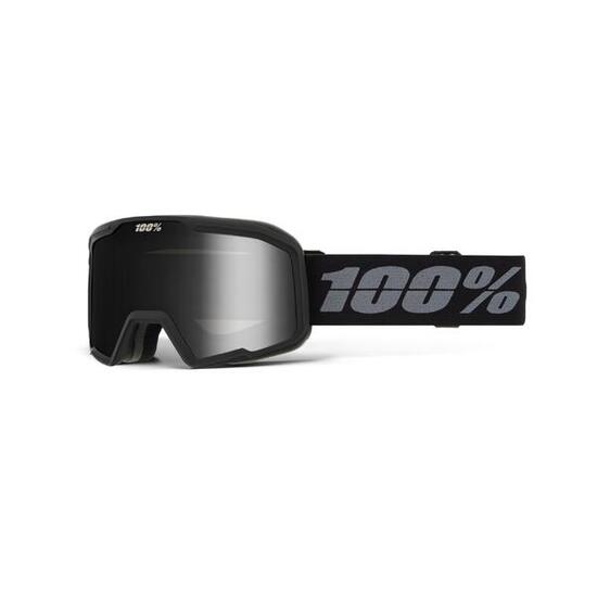 Skibrille - 100% Valnor Schwarz Erwachsene