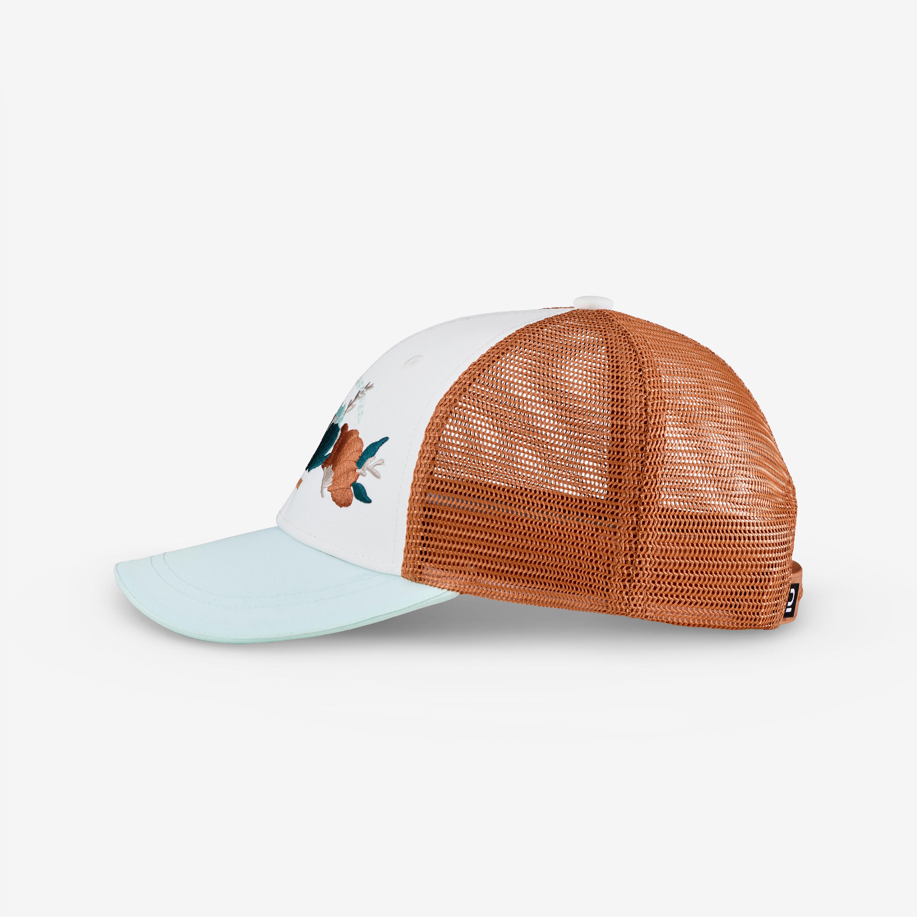 Kids' Trucker Cap MH100 - Brown 6/7