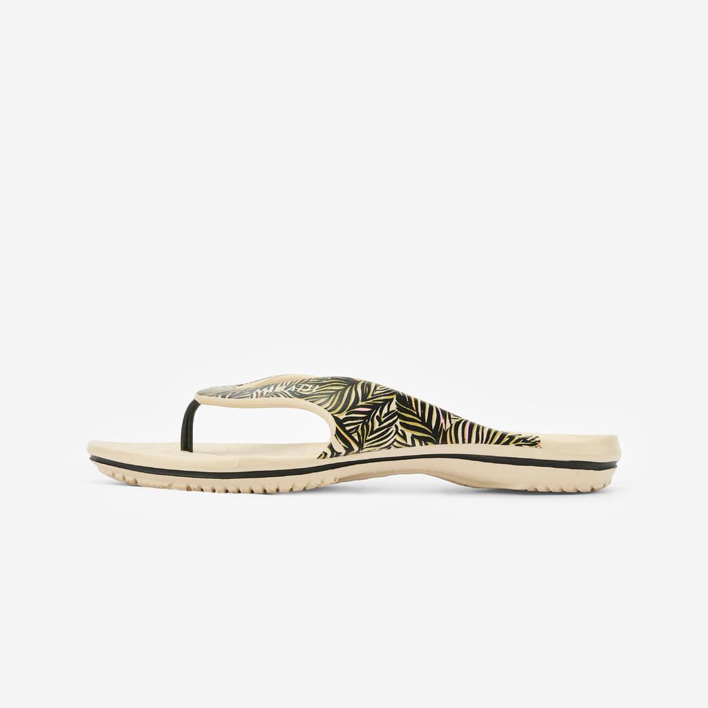 Women’s poolside flip-flops - Tonga 500 blue navy