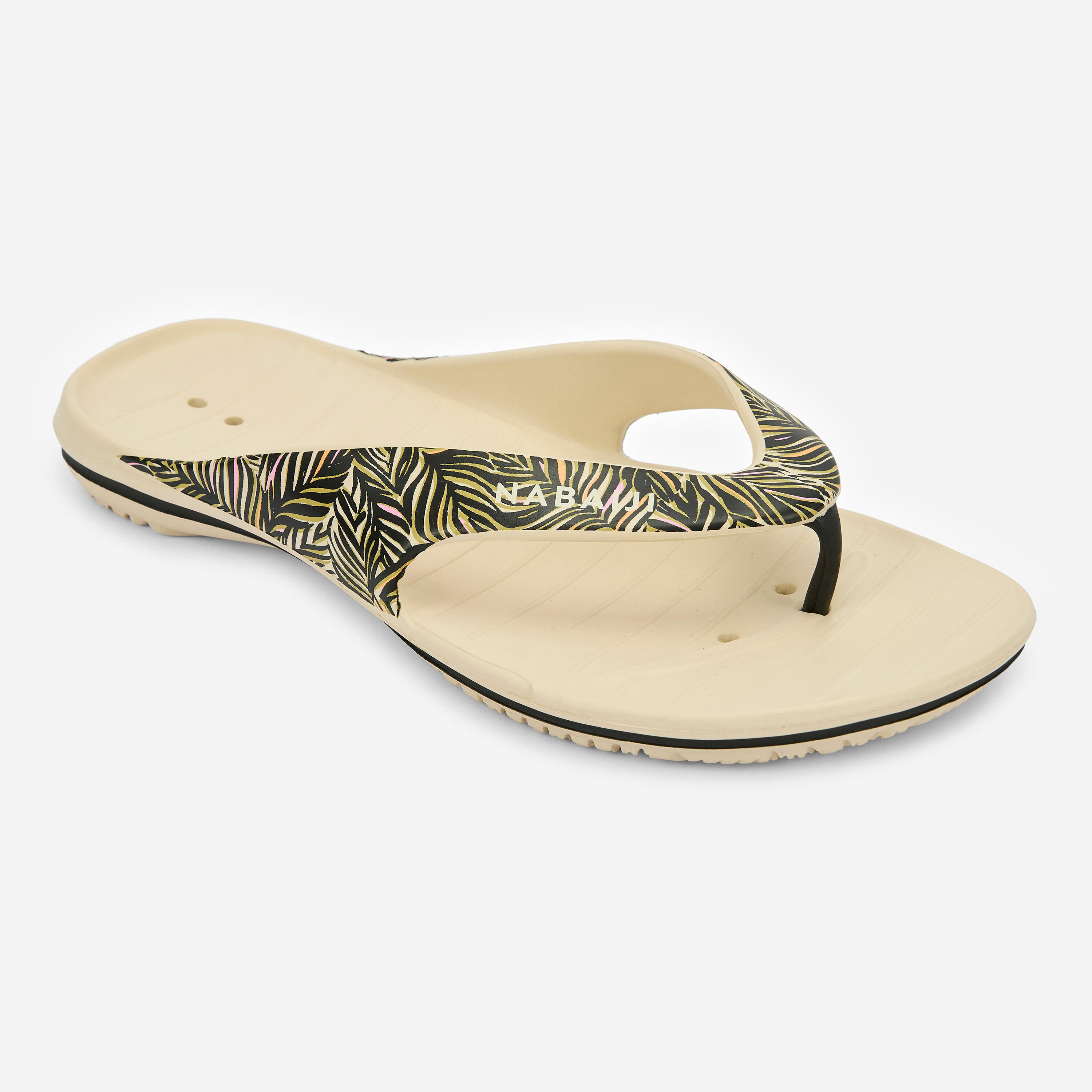 NABAIJI Teenslippers voor dames Tonga 500 beige