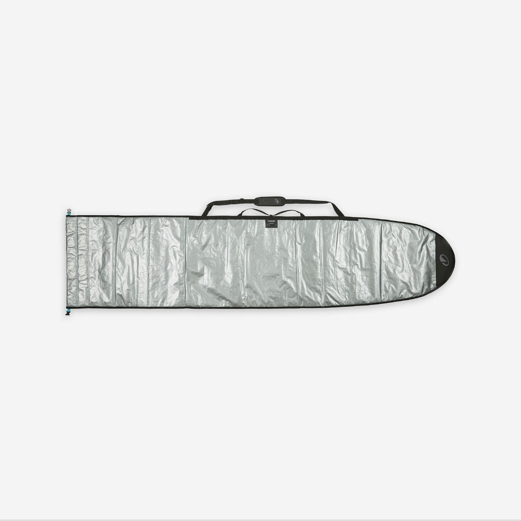 Housse surf 500 ajustable - Boardbag 1 planche 7'3 à 9'4