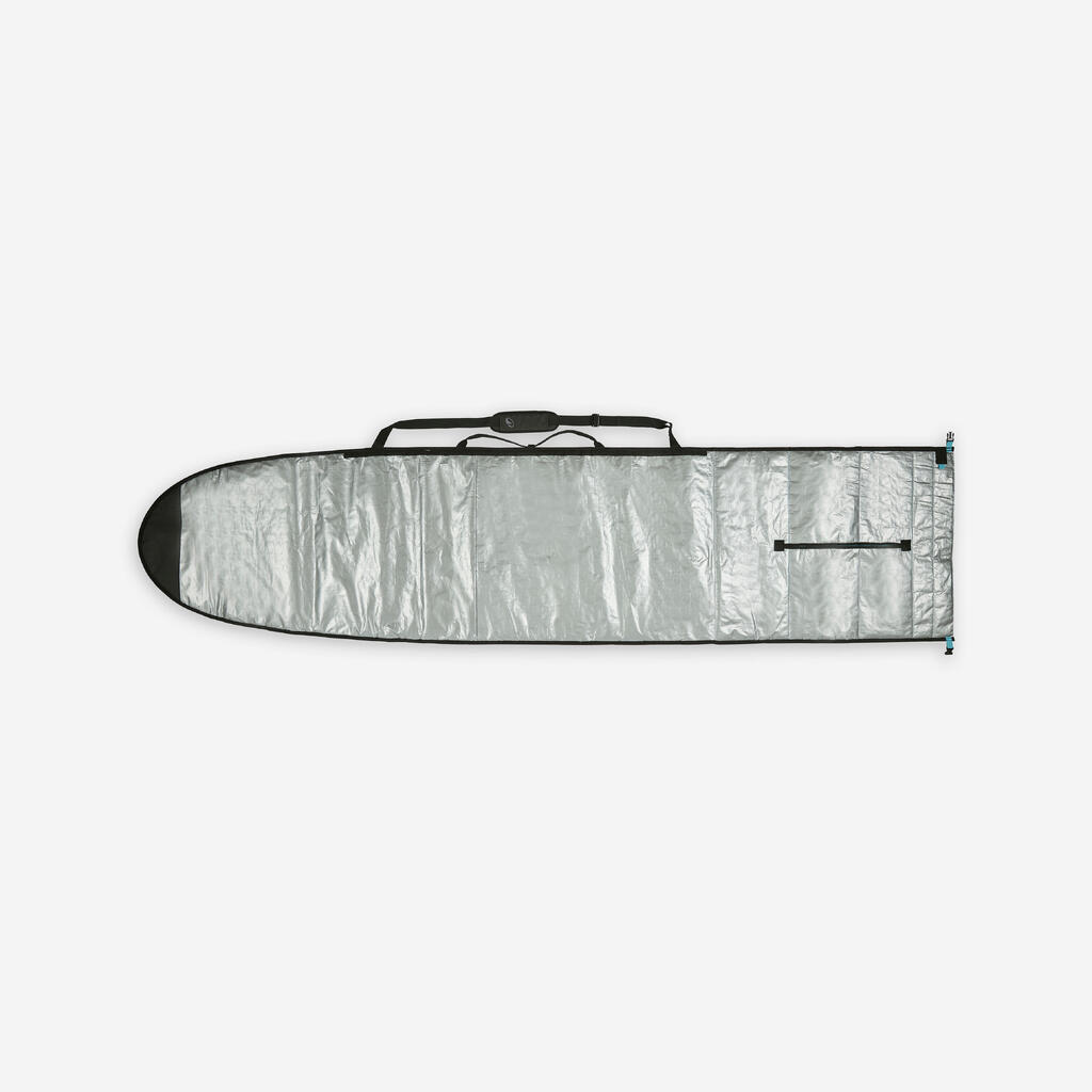 Housse surf 500 ajustable - Boardbag 1 planche 7'3 à 9'4