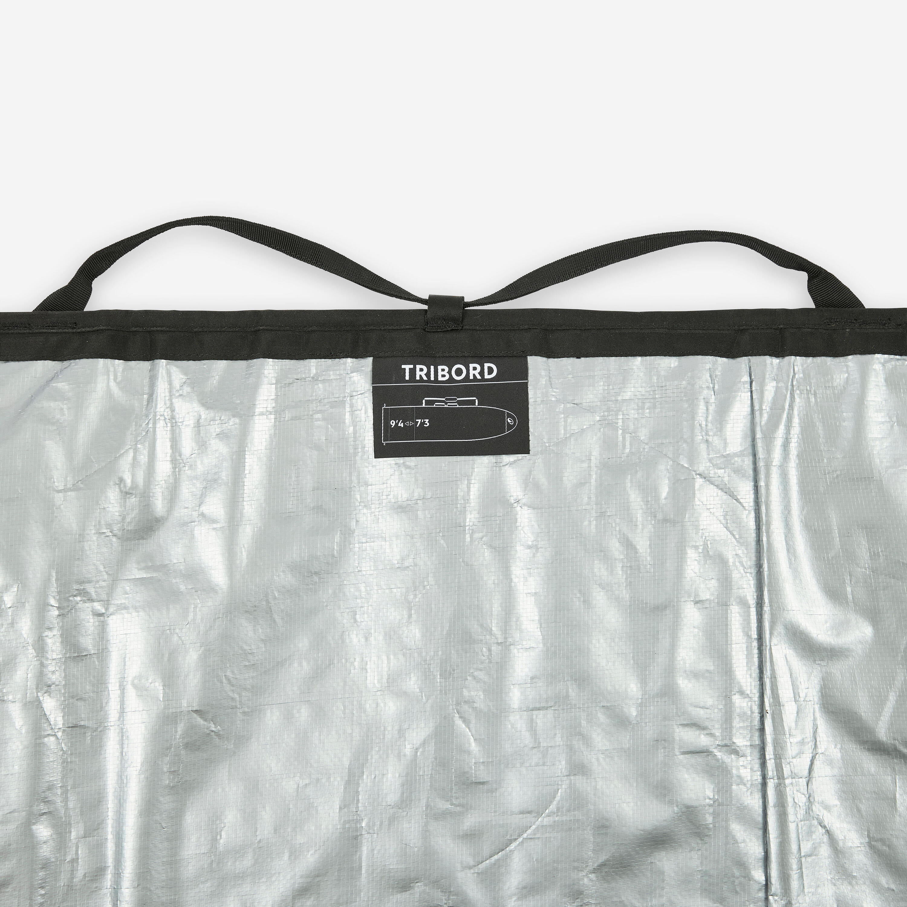 Housse surf 500 ajustable - Boardbag 1 planche 7'3 à 9'4 3/7
