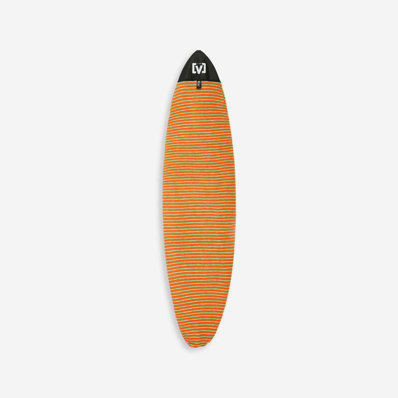 Housse surf 6'0 Chaussette - Shortboard Orange vert