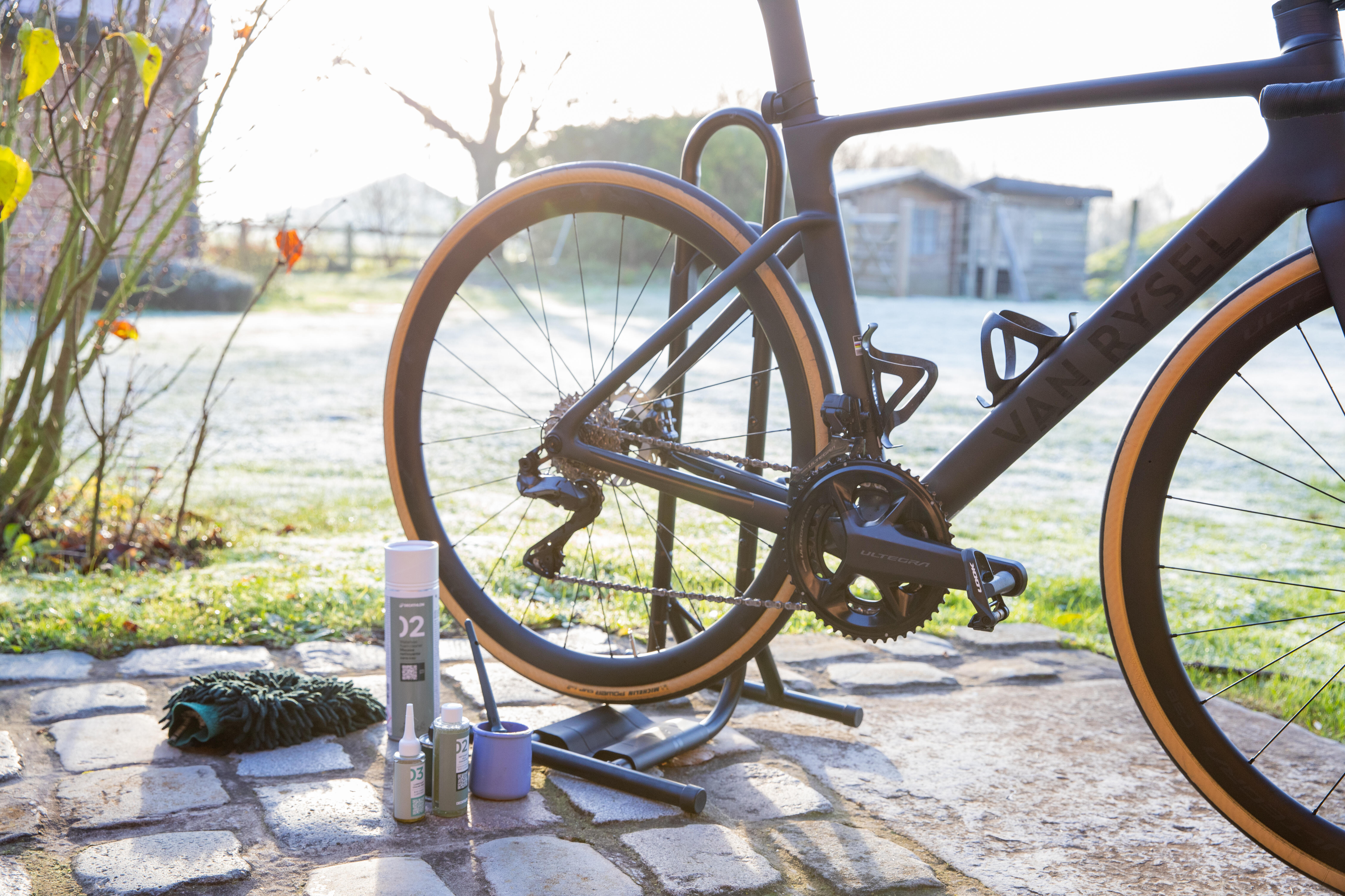 Support 2 en 1 pour 1 vélo au sol - DECATHLON