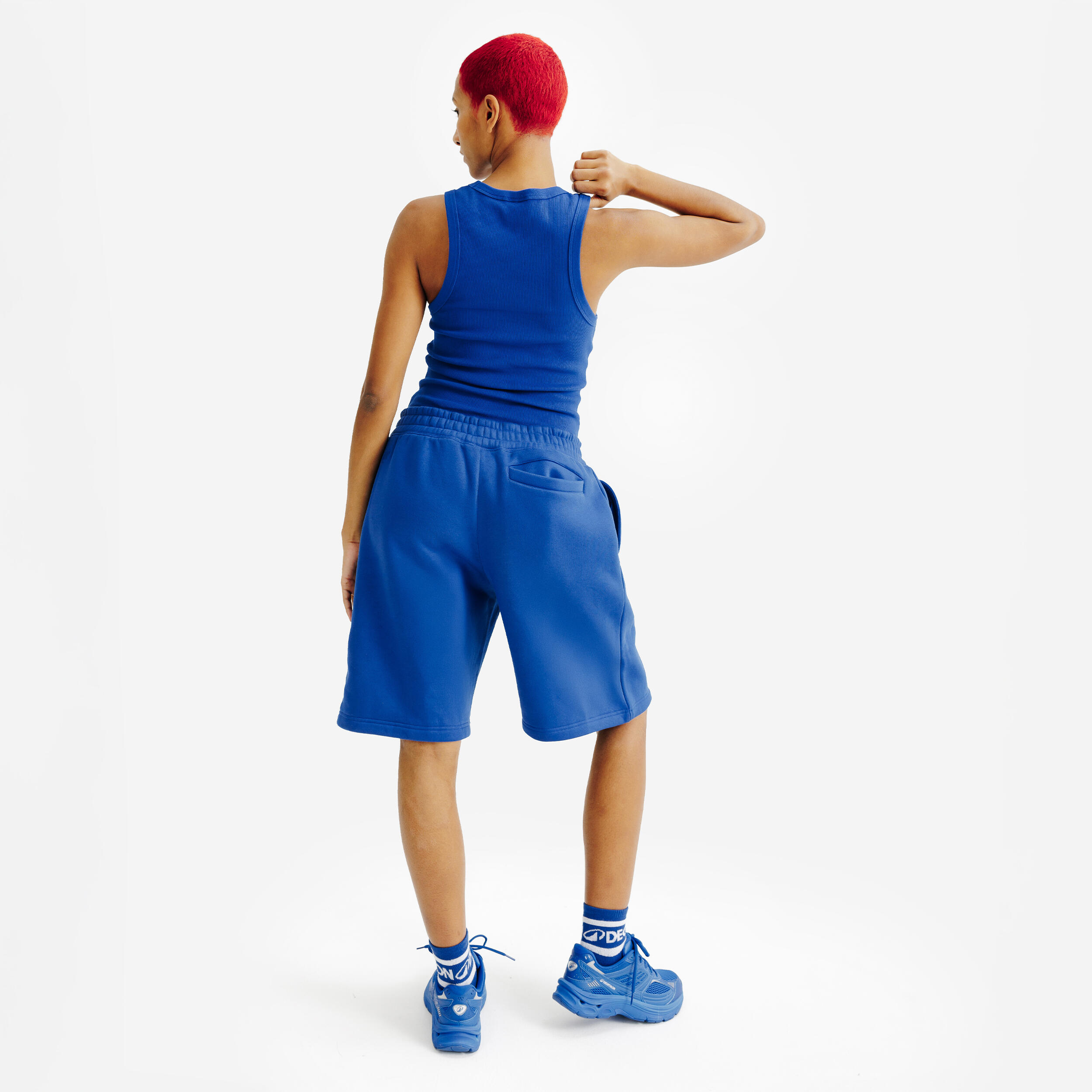 Canotta donna ELEMENTALS slim fit azzurra 4/6