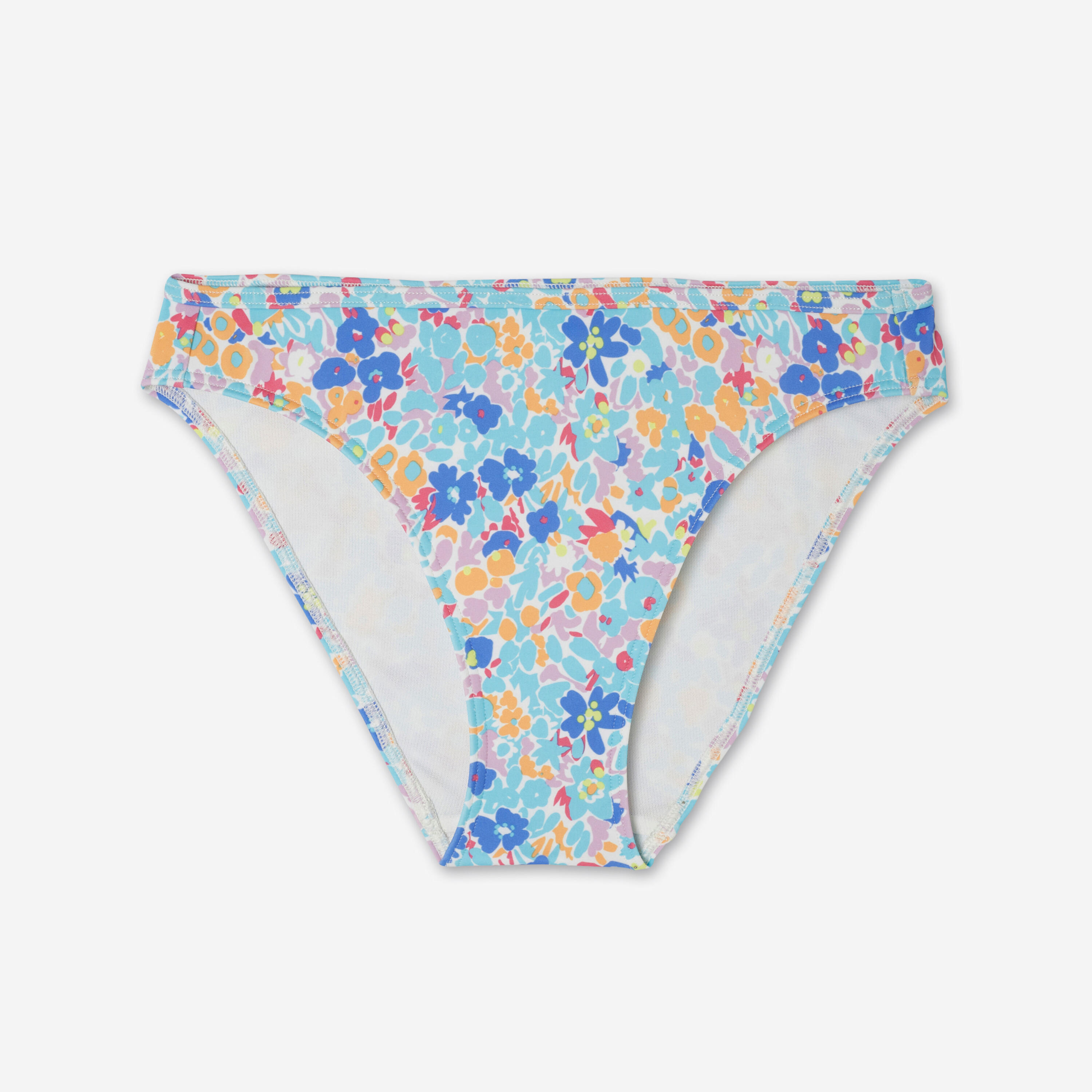 Costume slip sgambato surf donna FIORELLINI multicolore 6/7