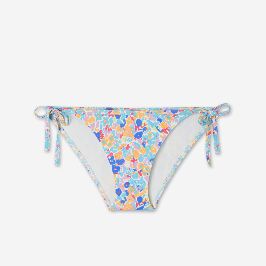 Women’s surfing swimsuit bottoms tie-side briefs - Sofy borabora blue