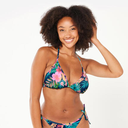 Bikini-Oberteil Triangel Damen - Mae Foly türkis