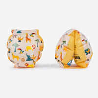 Kids pool armbands 11-30 kg "SAVANE" beige print