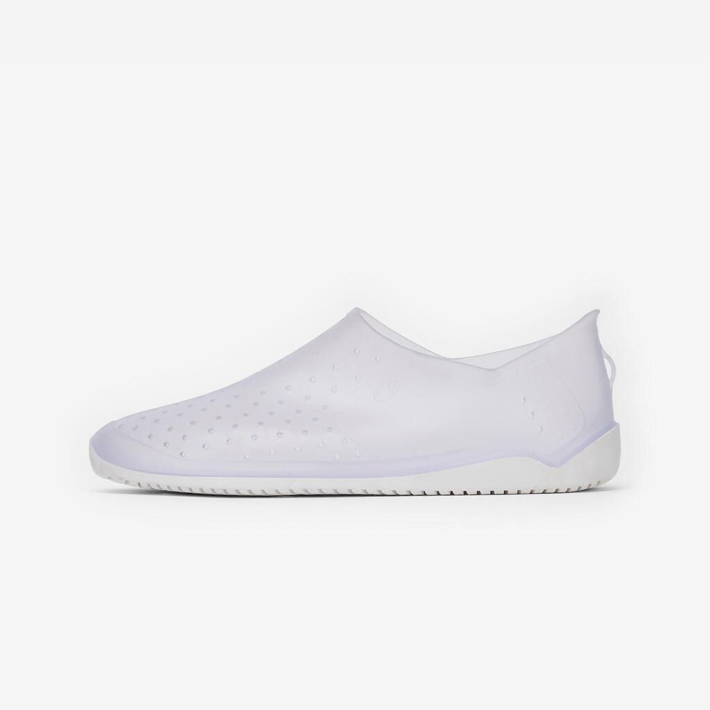 Chaussures aquatiques pour aquagym - Aquaflo dot & fun transparent