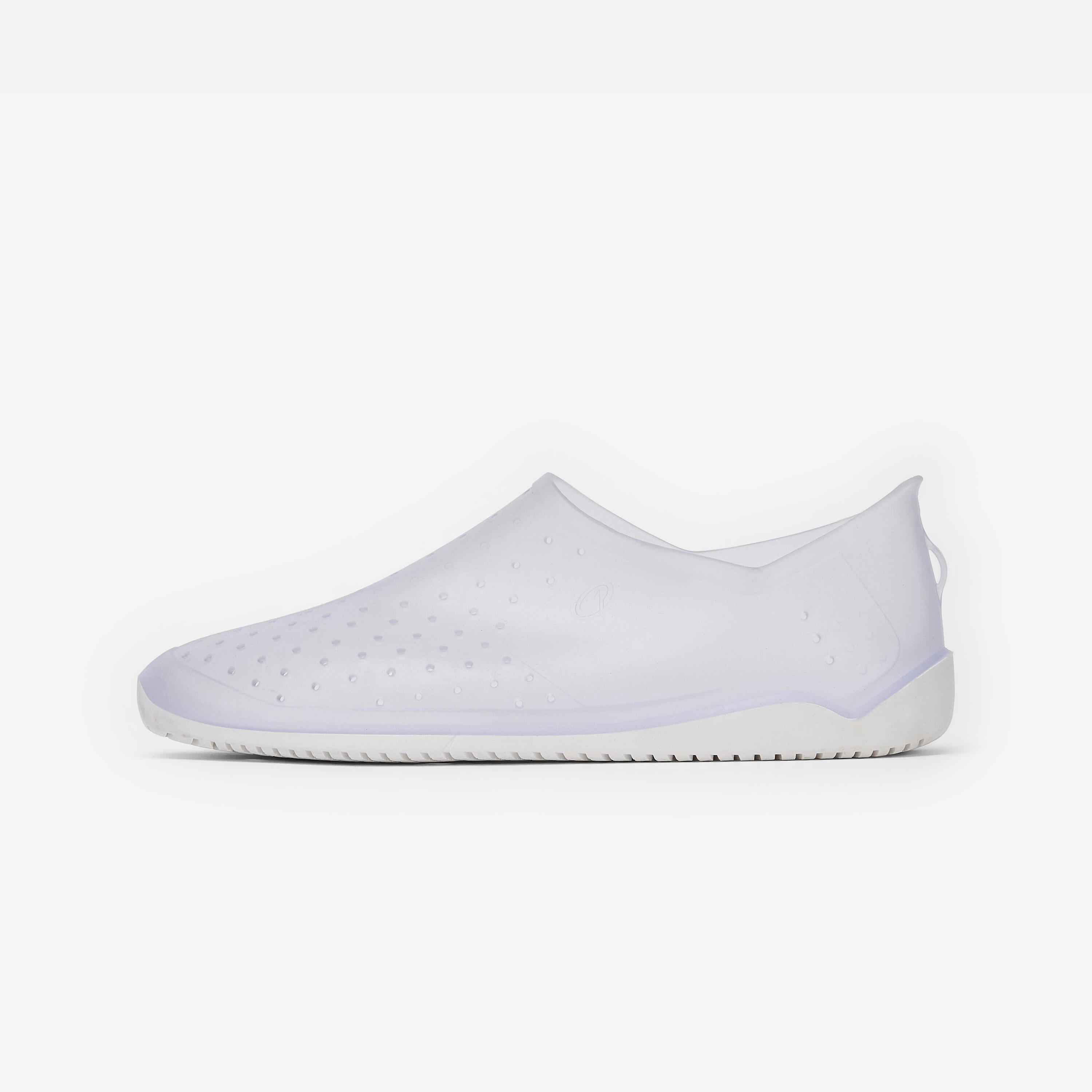 Waterschoenen voor aquagym Aquaflo stippen transparant 4/6