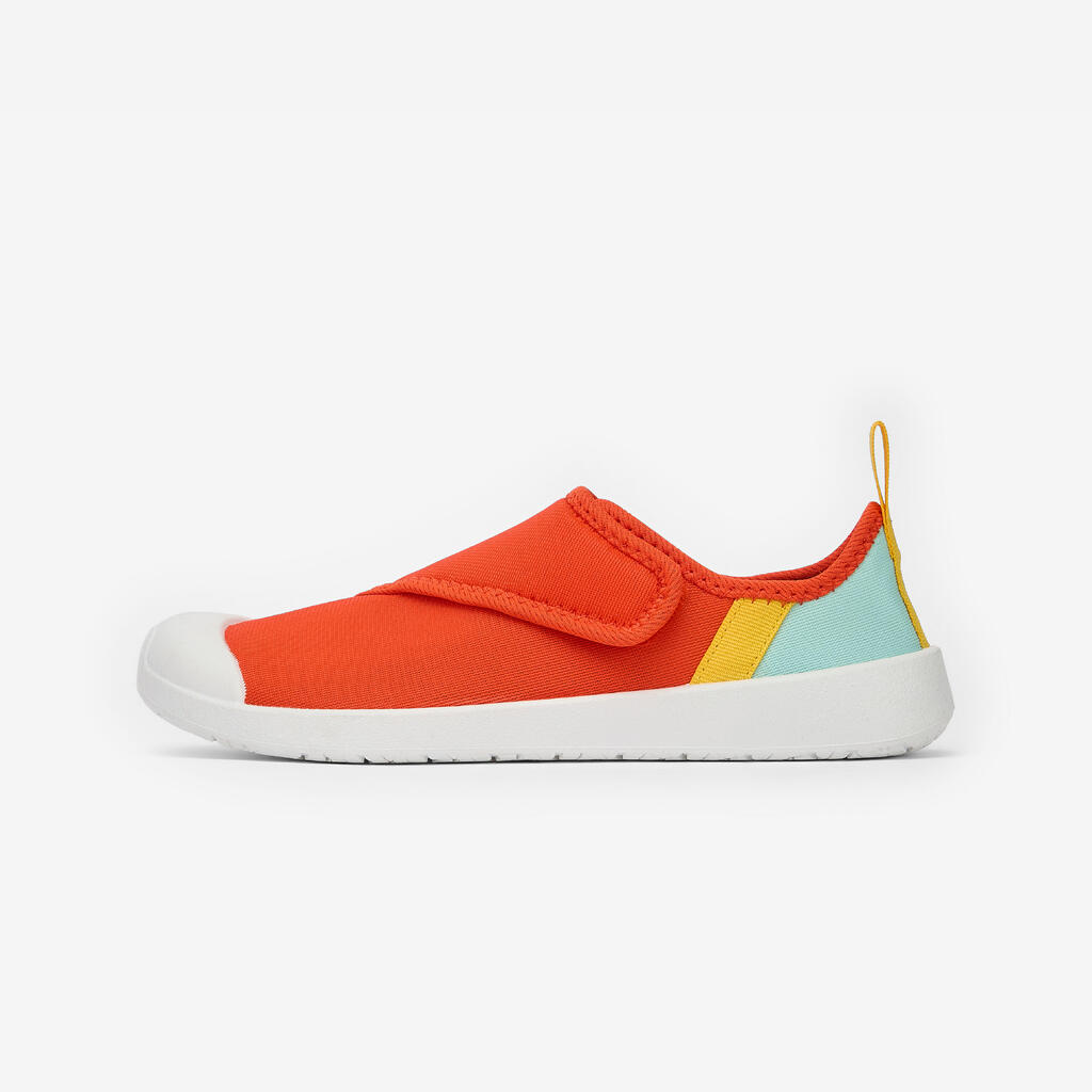 Chaussures aquatiques avec scratch Enfant - Aquashoes 120 orange