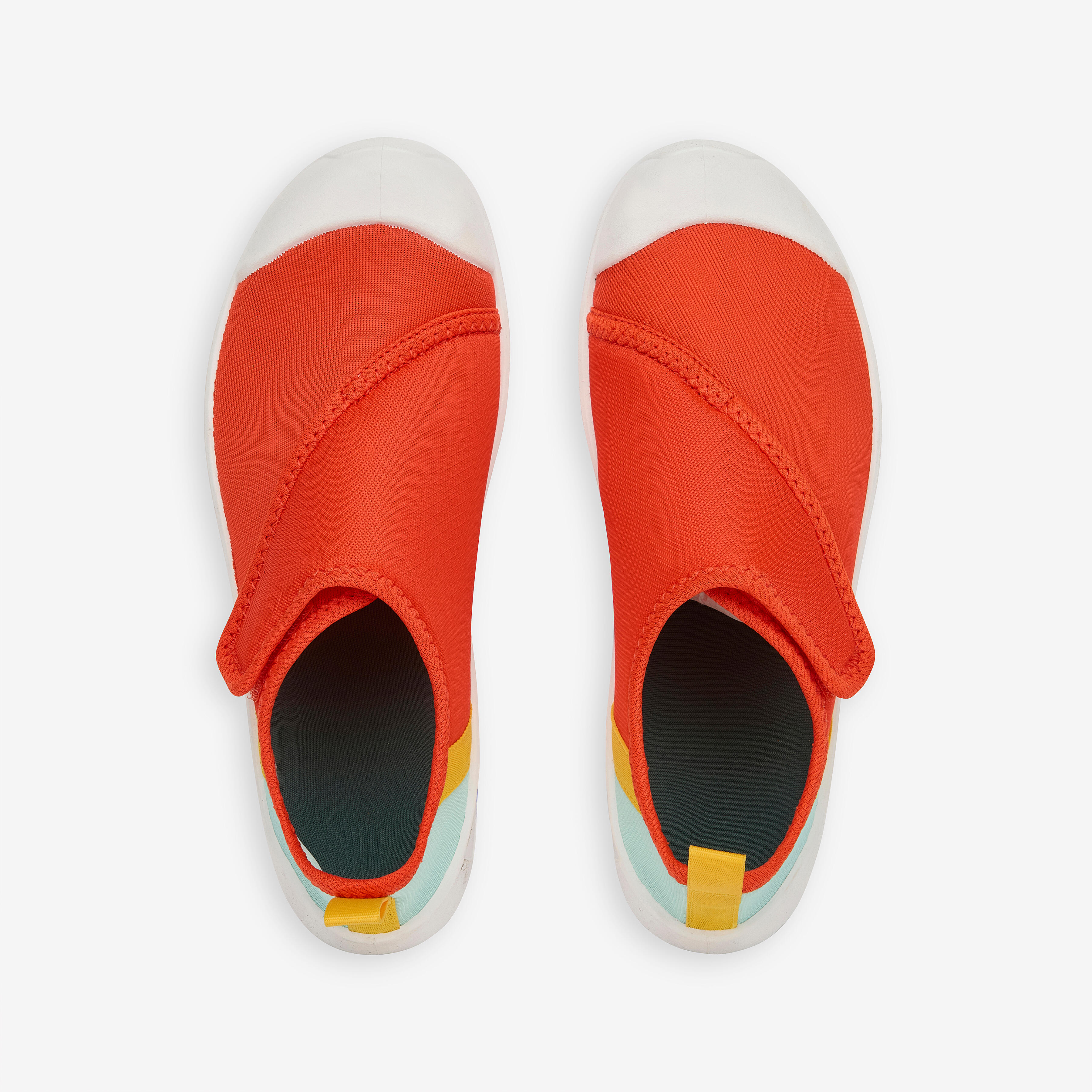 Chaussures nautiques à bande autoagrippante enfant, 120 - SUBEA