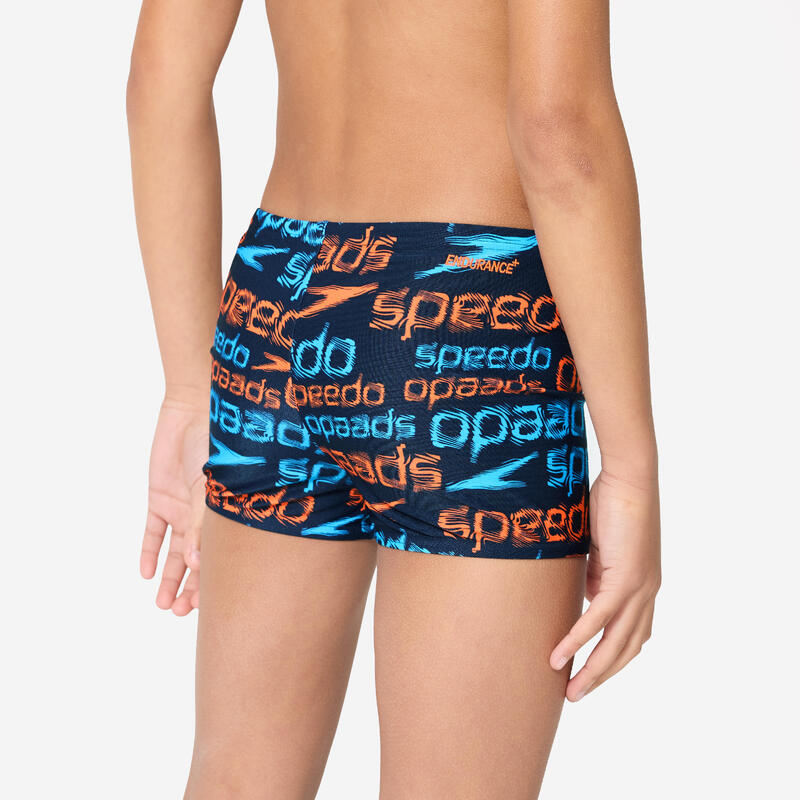 Boxeri de baie înot Speedo Navy / Albastru / Portocaliu Băieți