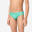 Calções de banho de polo aquático slip Rapaz - 500 Tiki turquesa