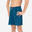Lange zwemshort voor jongens 100 Atao blauw