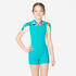 Girls’ shorty swimsuit 100 Una all pupu turquoise