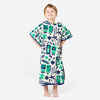 Kids’ Surf Poncho 110 to 135 cm - 500 Naive