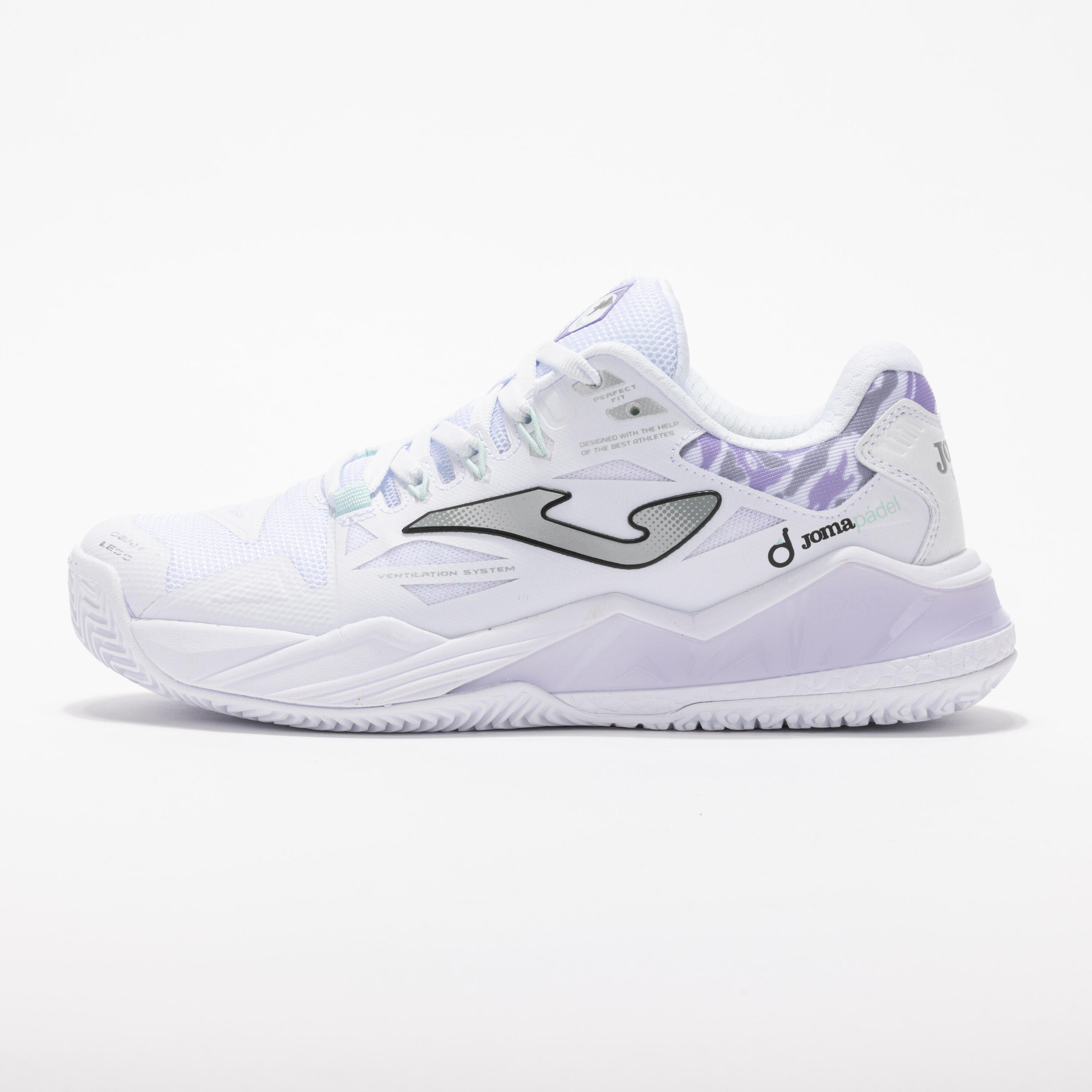 Zapatillas de pádel mujer Joma Spin blanca JOMA Decathlon