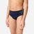 Slip de bain natation Garçon - 900 Yoke bleu jaune