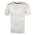 Men's Short-Sleeved Crew Neck Breathable Fitness T-Shirt - White