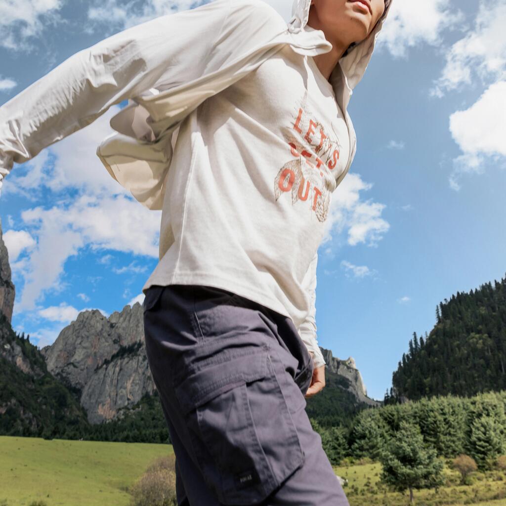 VESTE EN MAILLE ANTI-UV 500 H - GRISE