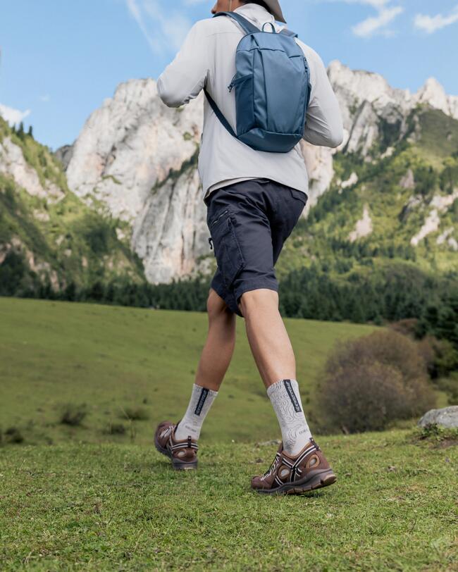 Person auf einer Wanderung