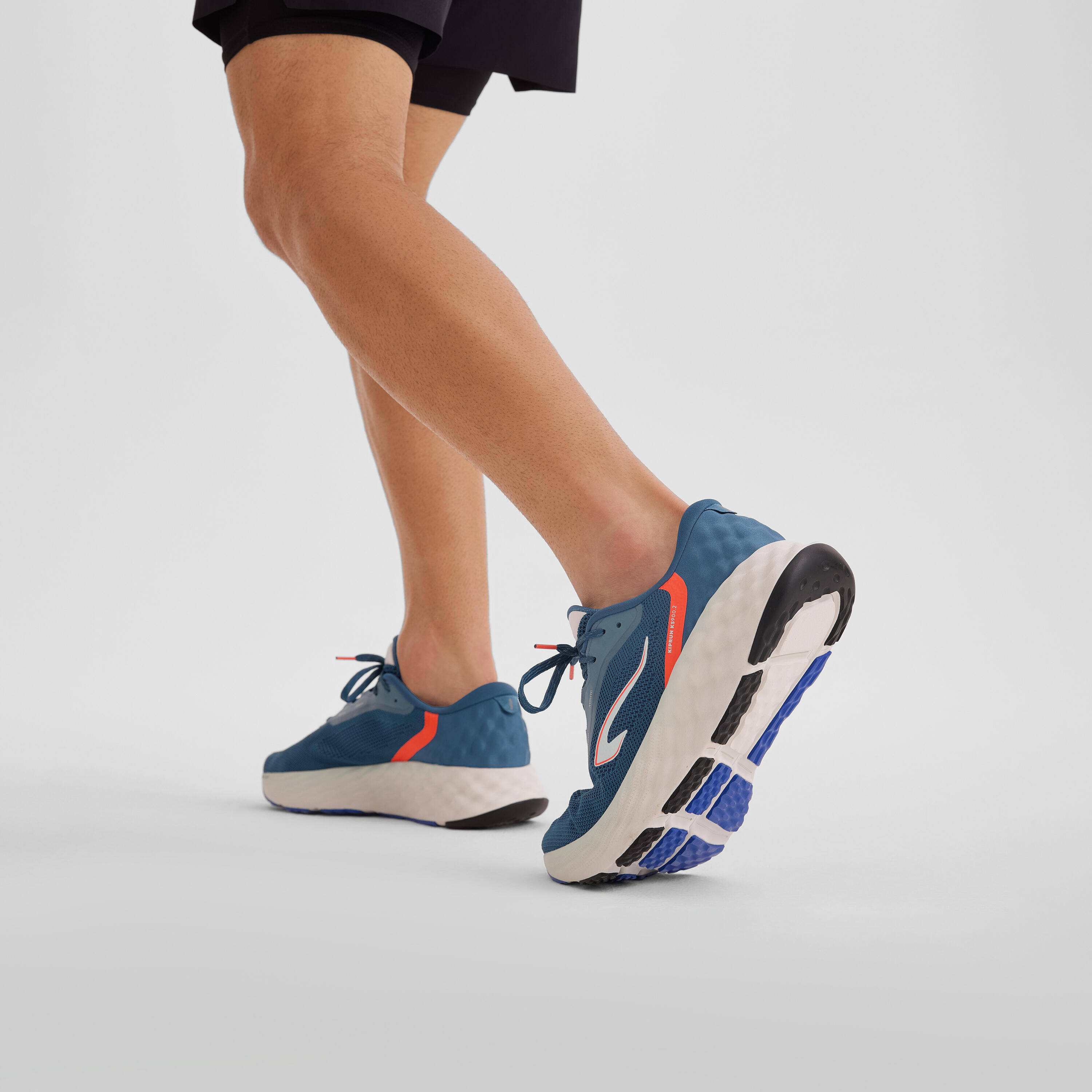 Men's Breathable Mesh Running Shoes KS900 2 - Navy Blue -  2