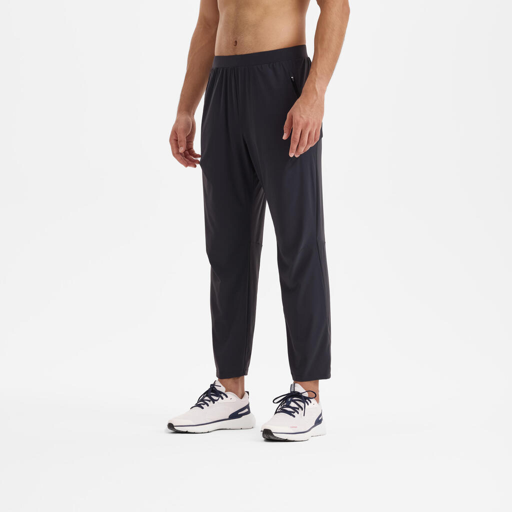 Pantalon de running respirant Homme - KIPRUN Run 500 Cool - Gris