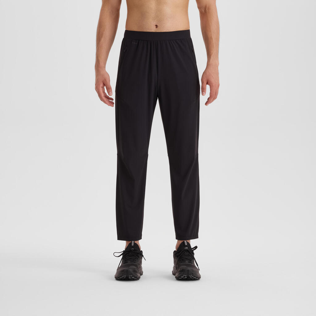 Pantalon de running respirant Homme - KIPRUN Run 500 Cool - Noir