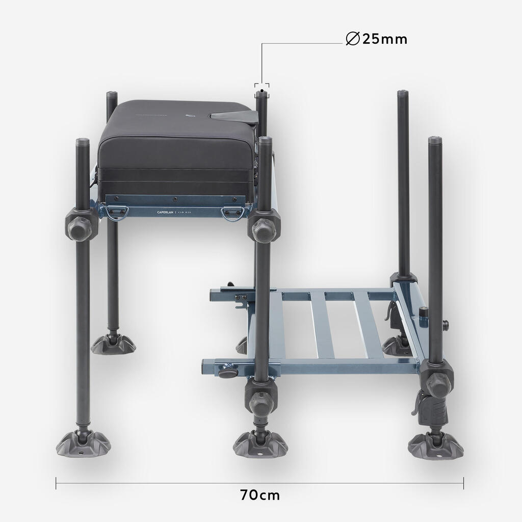 Crna ribolovna stanica CSB D25 LIGHT