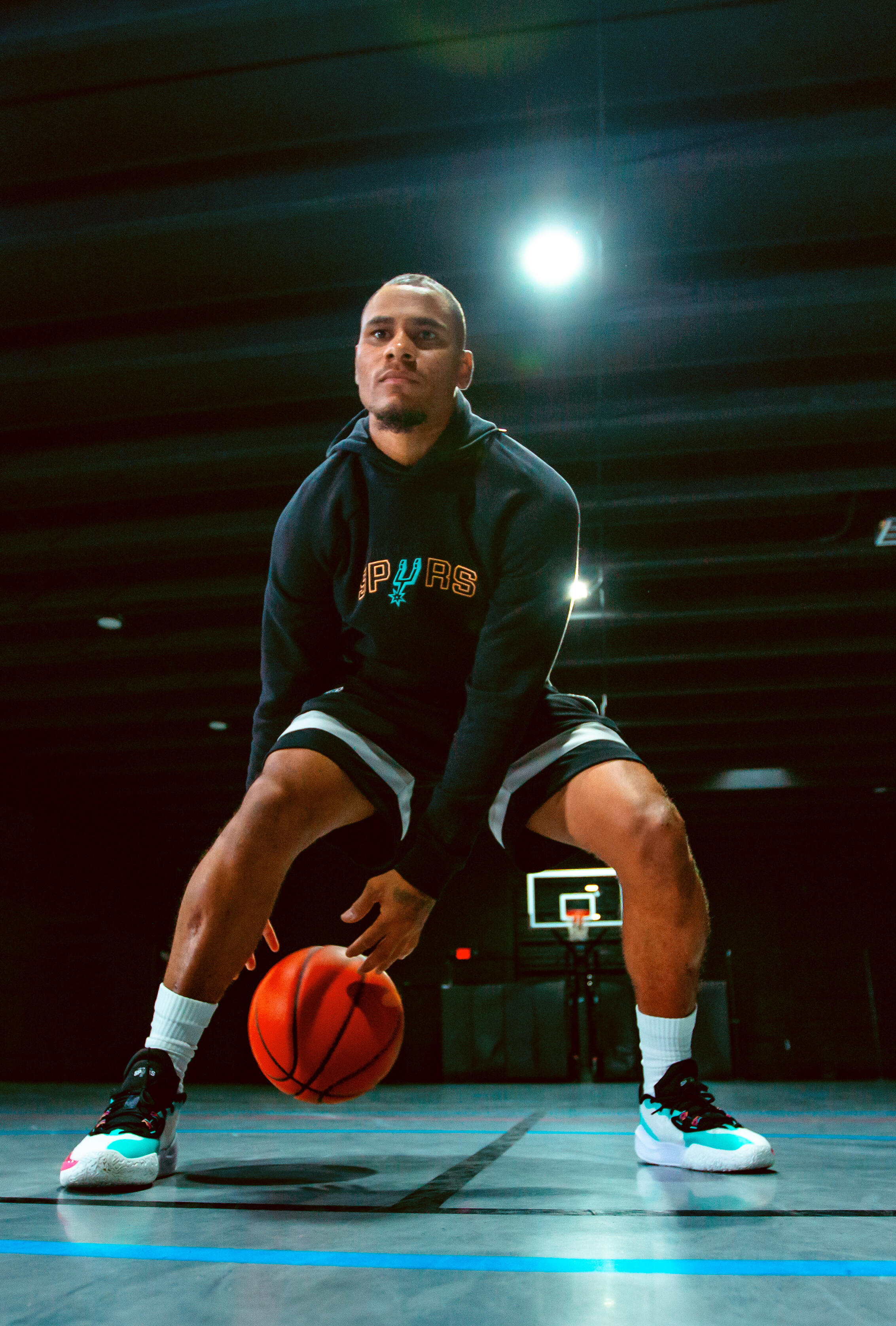 Men's/Women's Basketball Shoes NBA Spurs Fast 900 Low-1 - White