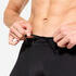 Men's Swimming Jammer 500 Fiti Secure Fit & Durable Black Yellow