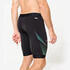 Men's Swimming Jammer 500 Fiti Secure Fit & Durable Black Yellow
