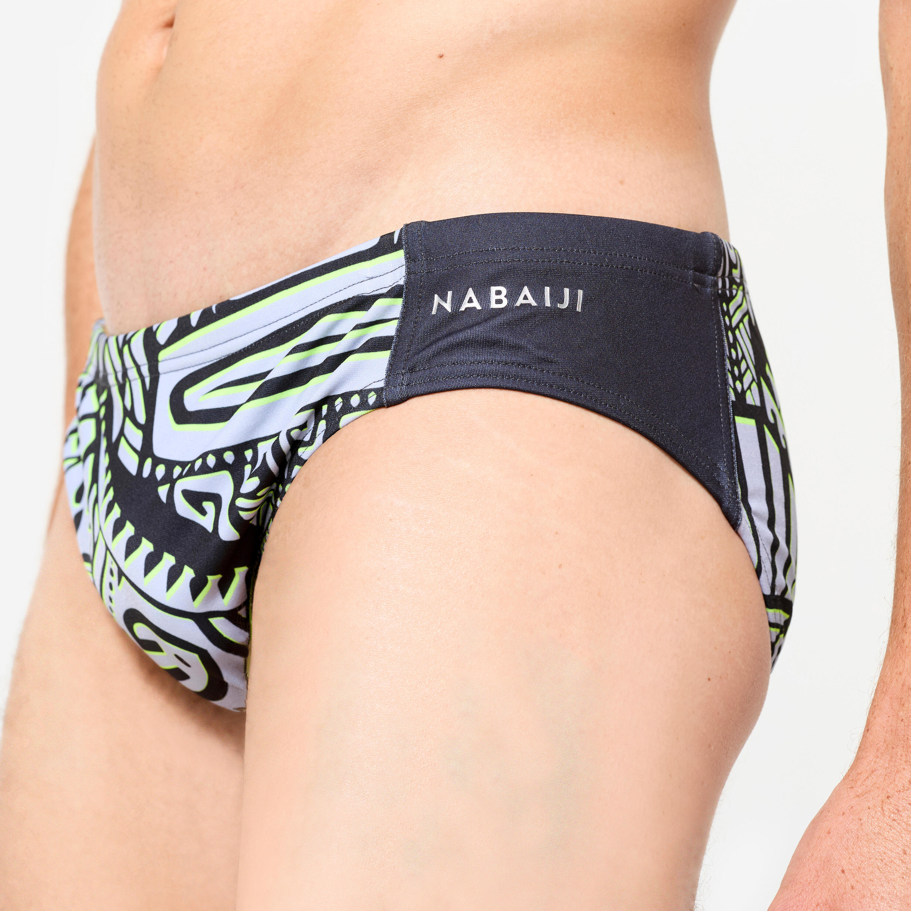 Costume slip pallanuoto uomo TIKI grigio 6/13