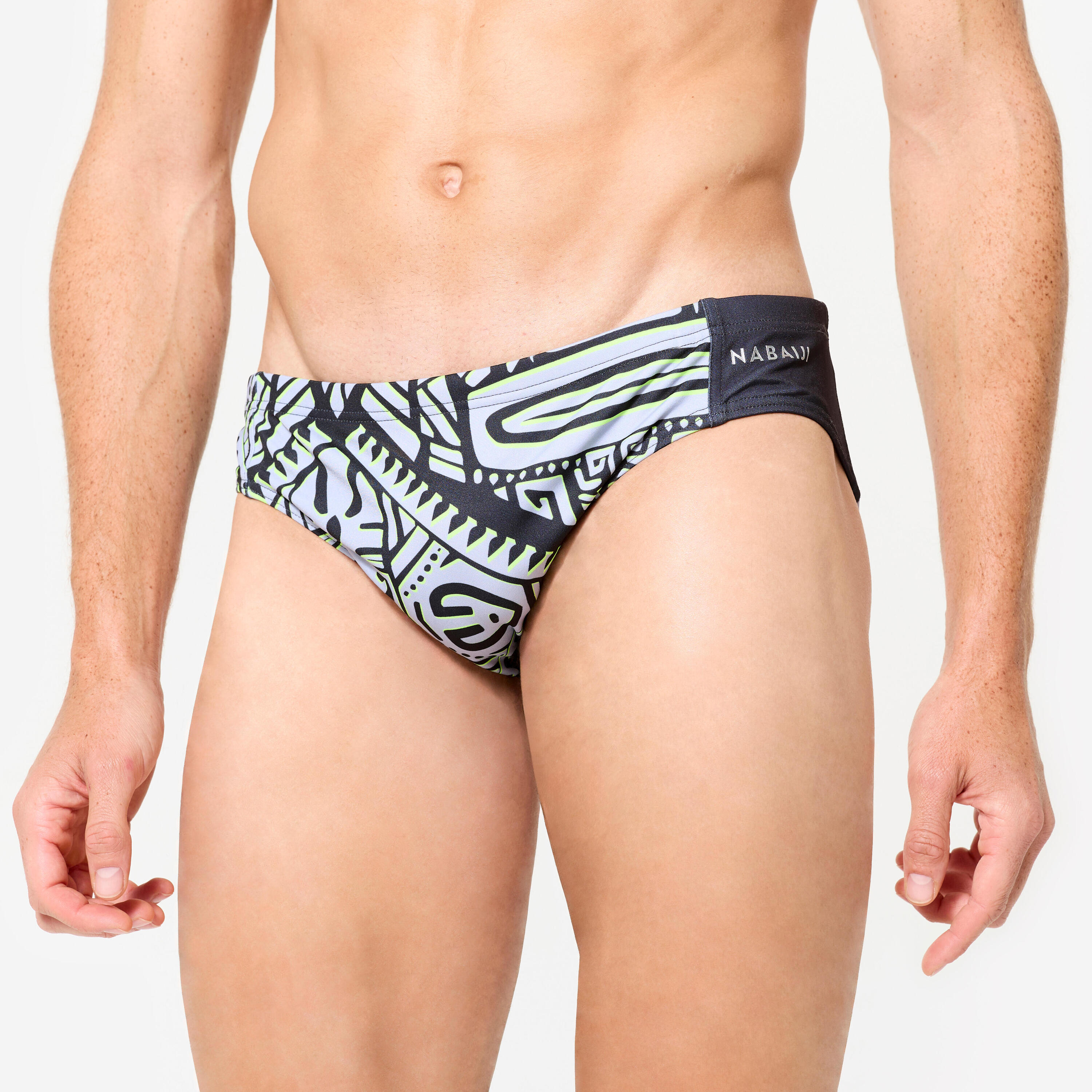 WATKO Costume slip pallanuoto uomo TIKI grigio