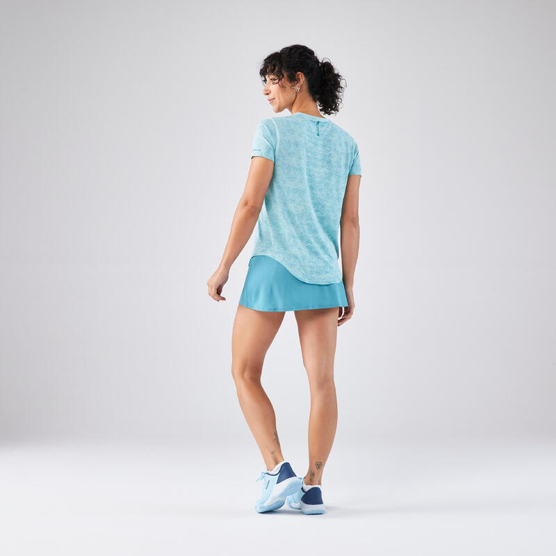 Jupe de padel respirant Femme - Kuikma Bleu