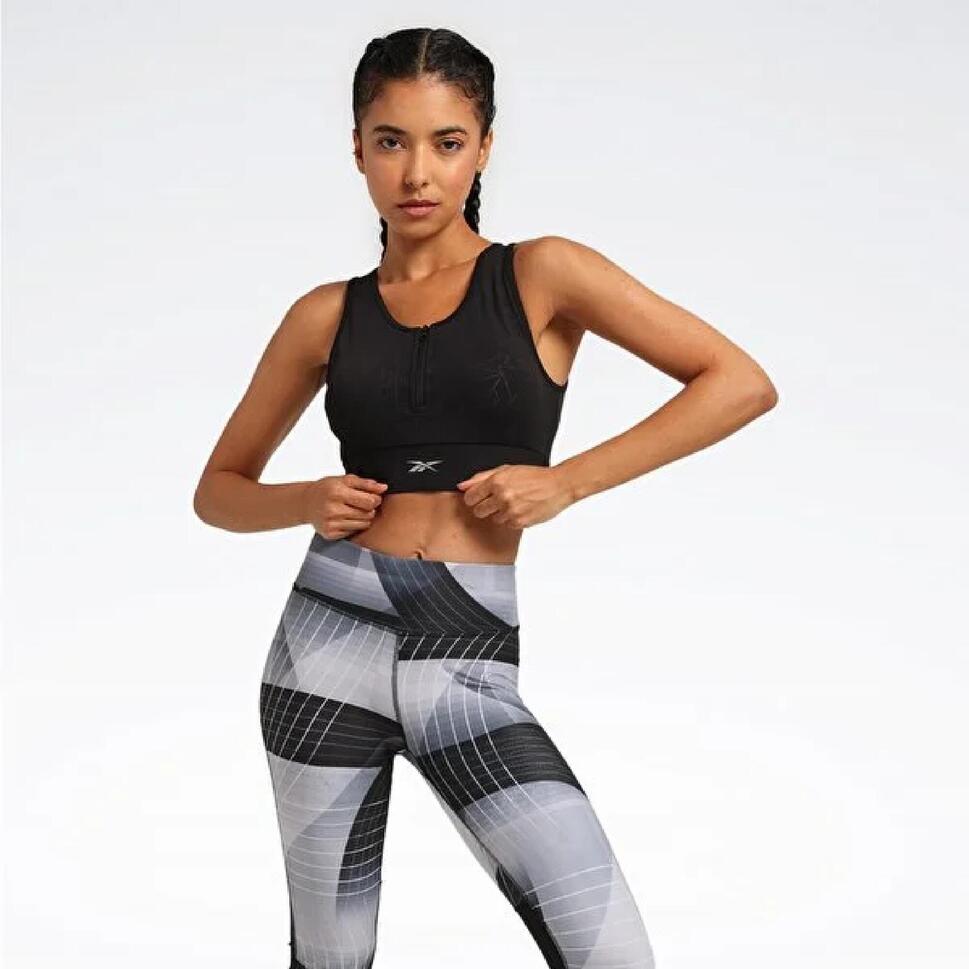 Crop Spor Sütyeni - Siyah - Reebok