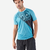 T-shirt de padel manches courtes technique homme - kuikma 900 Bleu noir
