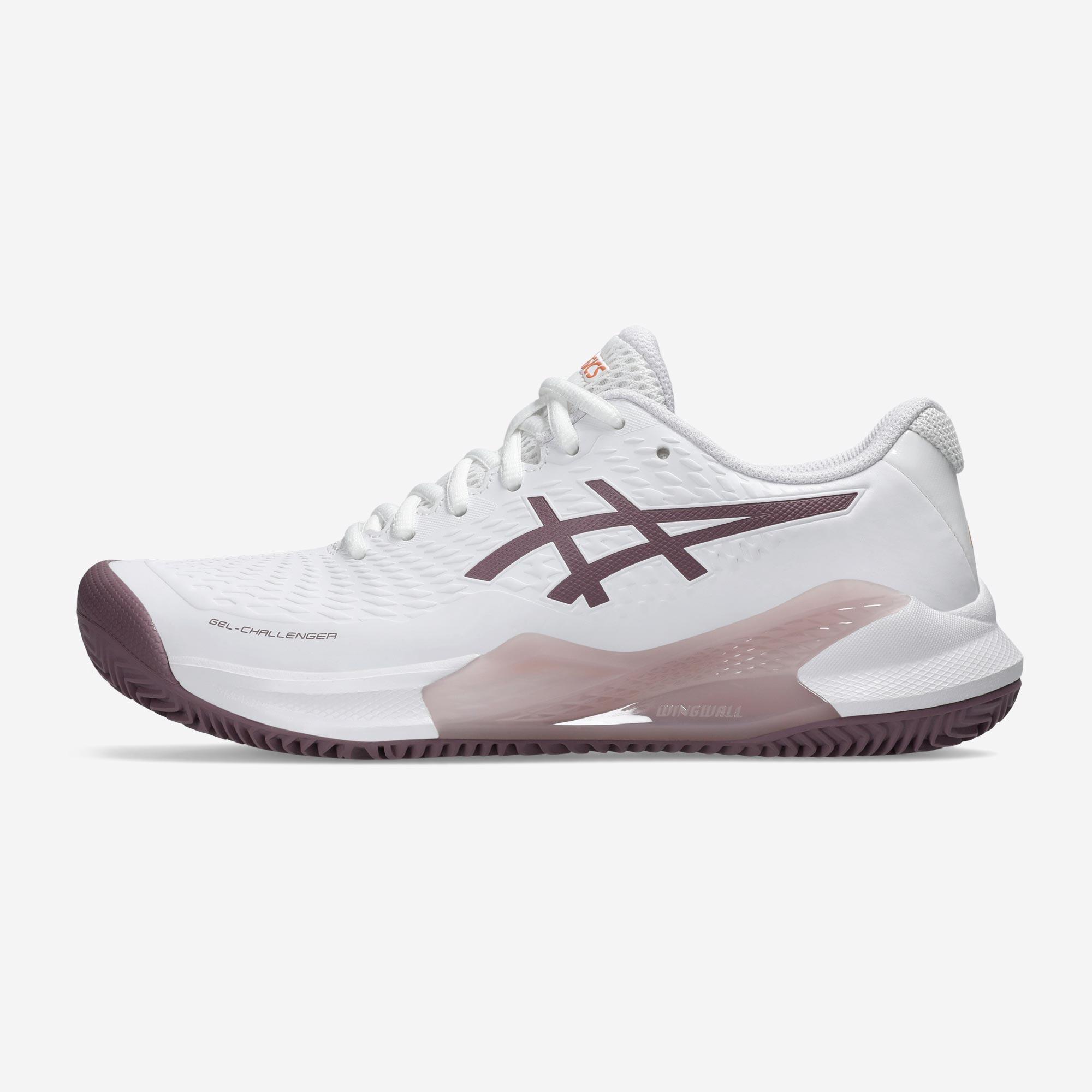 Calçado de ténis terra batida mulher, asics gel challenger 14 roxo