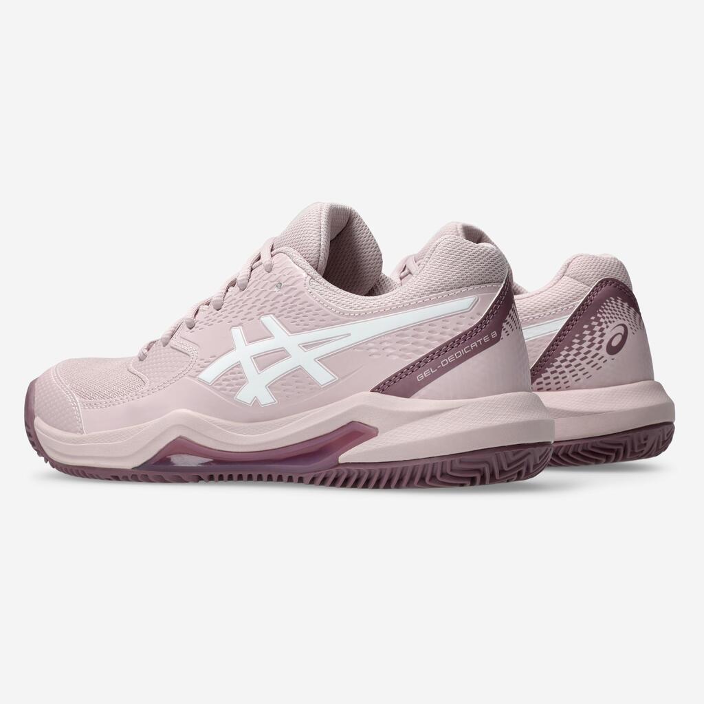 Women's Clay Court Tennis Shoes Gel Dedicate 8 - Pink