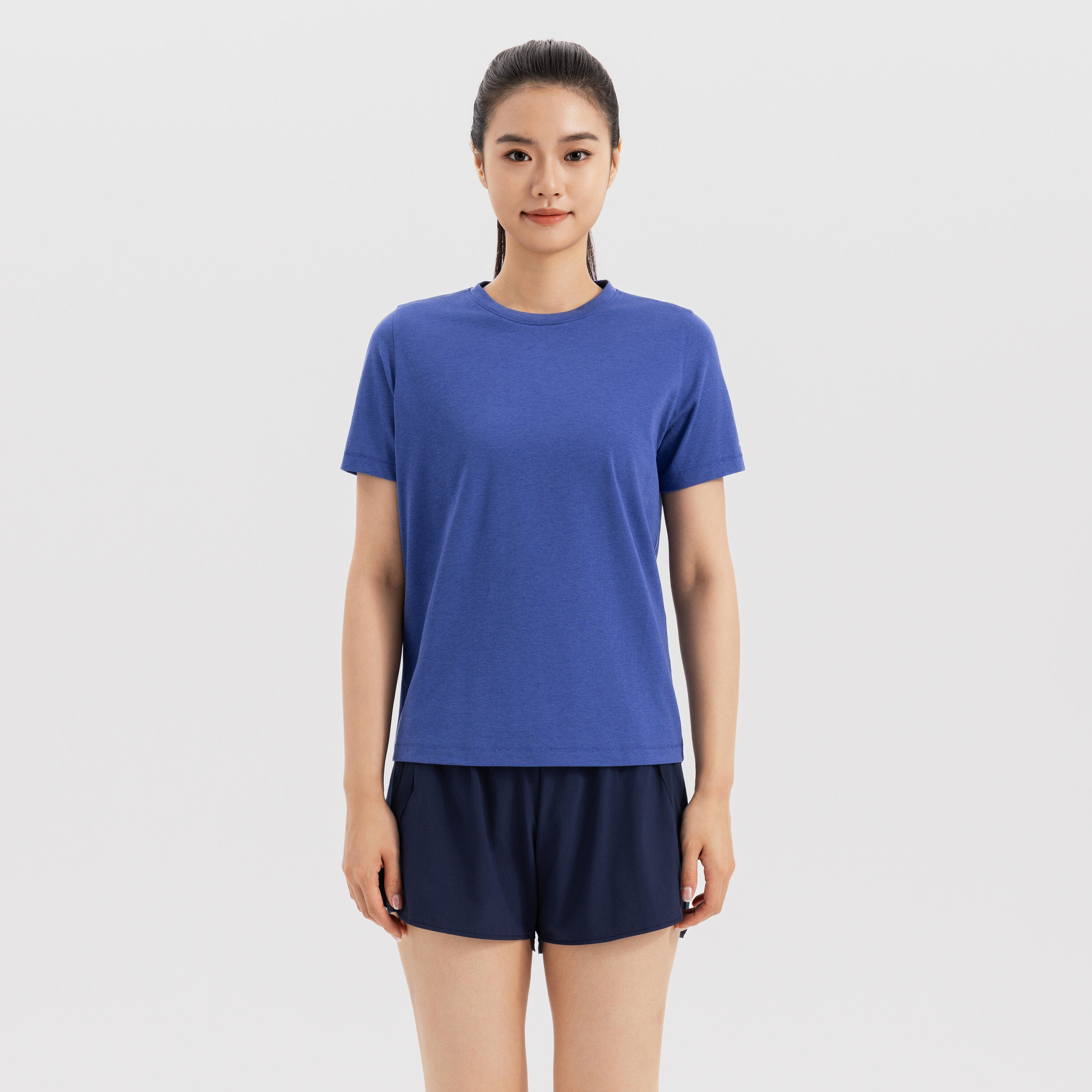 Women's CN Cooling Fitness T-Shirt 500 - Blue
