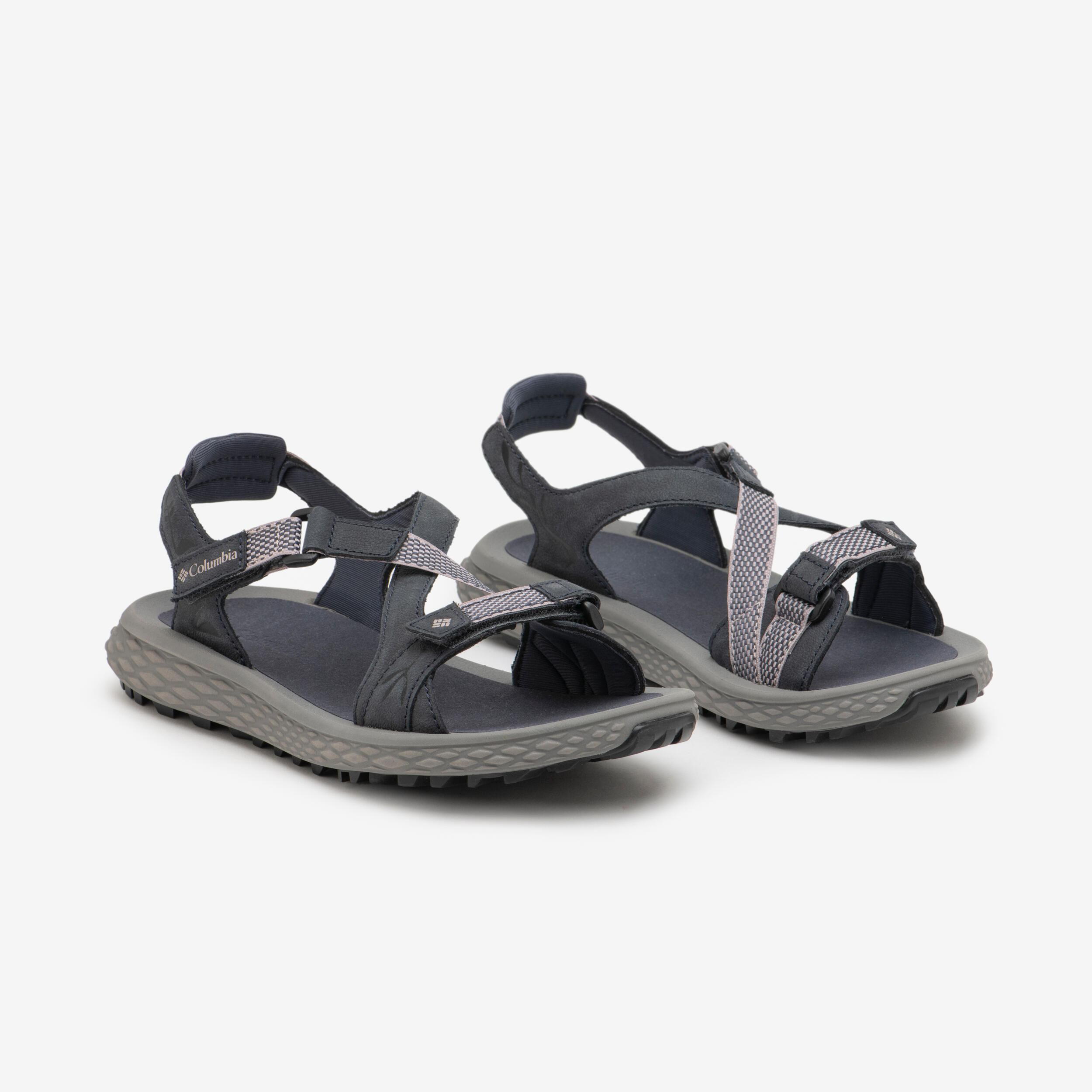 Sandalias de montaña y trekking Mujer Columbia Mono Creek azul 2/7