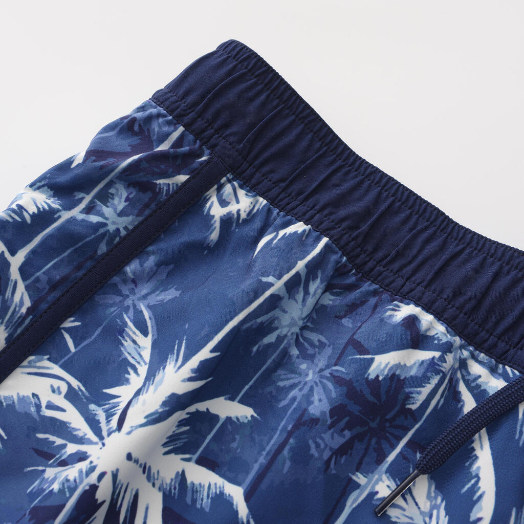 Short de bain surf Femme - TINI PALM BLUE