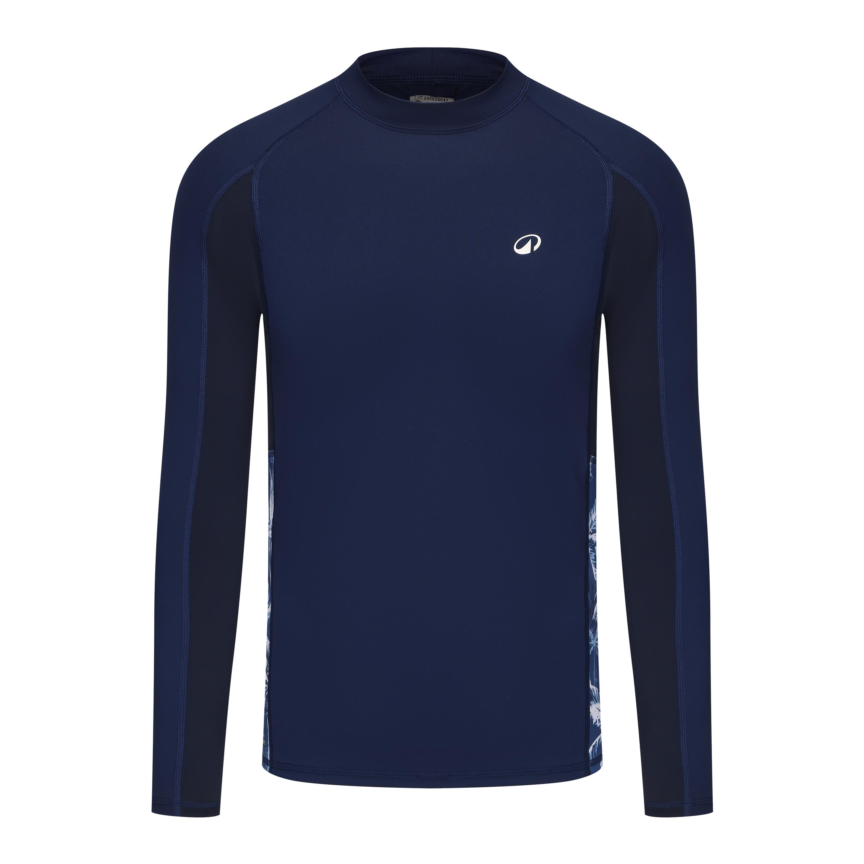 Men’s surfing UV protection top -DENIM PALM