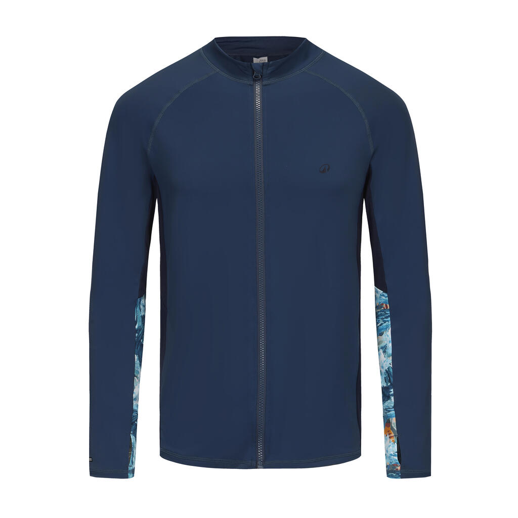 SURF HOMMES TOP 550+ protection solaire ZIP - MARINE COOL