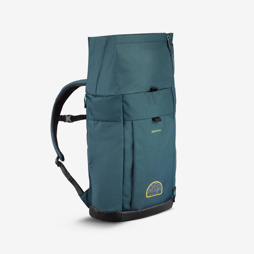 Sac à dos de randonnée 23L, NH500 Escape Rolltop vert foncé