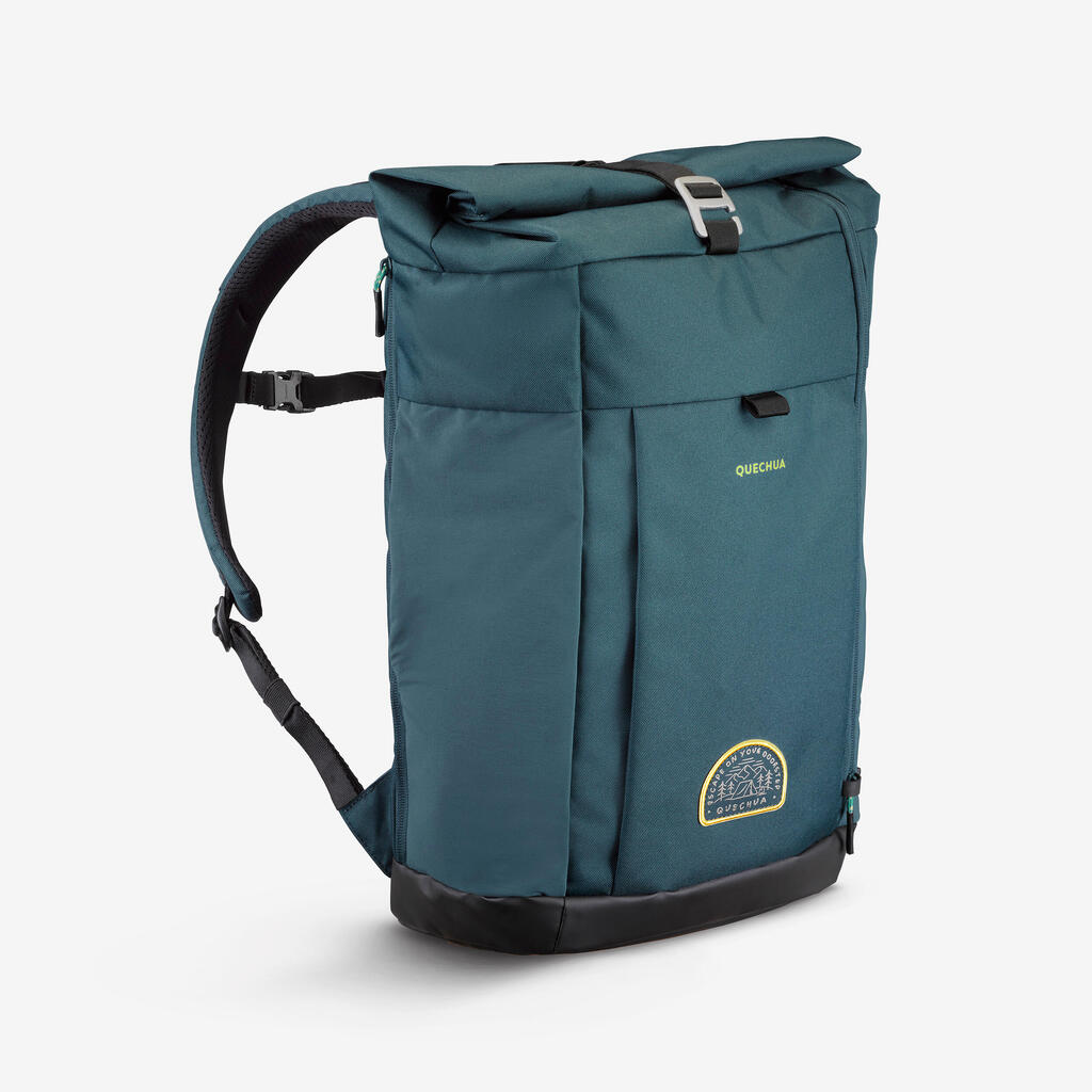 Sac à dos de randonnée 23L, NH500 Escape Rolltop vert foncé